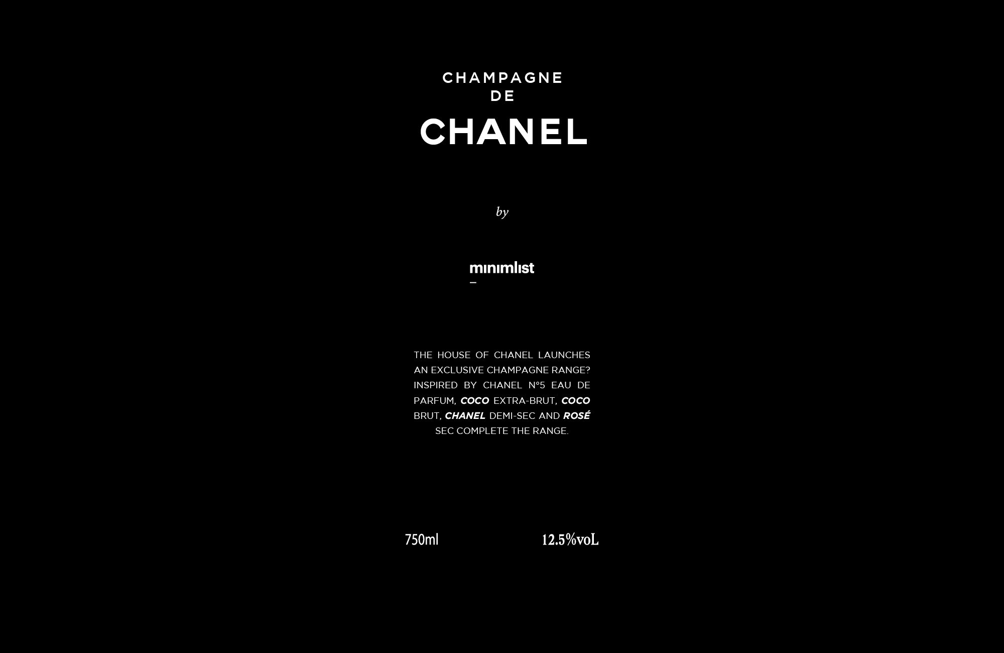 CHAMPAGNE de CHANEL — 2