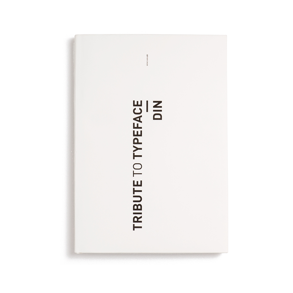Tribute to Typeface, DIN